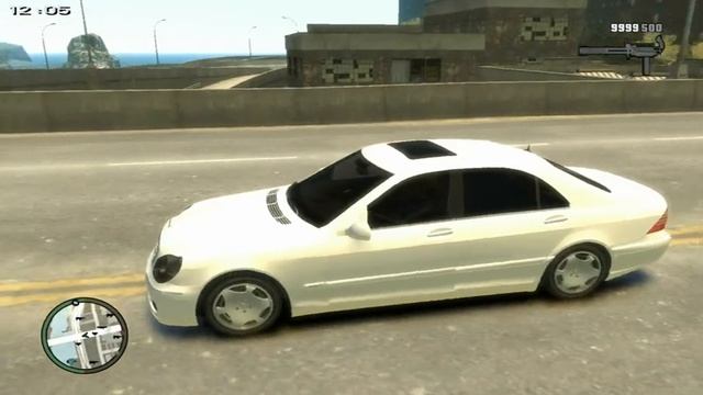 GTA 4 Car Mods Mercedes Benz S600 смотреть онлайн