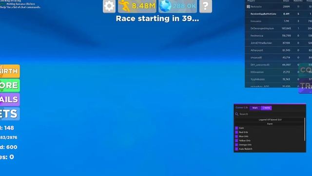 ROBLOX Legends Of Speed Script (WORKING!) смотреть онлайн