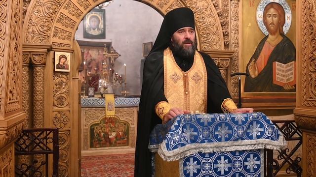 Слово иером. Александра (Гандау) на притчу о богаче и Лазаре. 05.11.23 смотреть онлайн