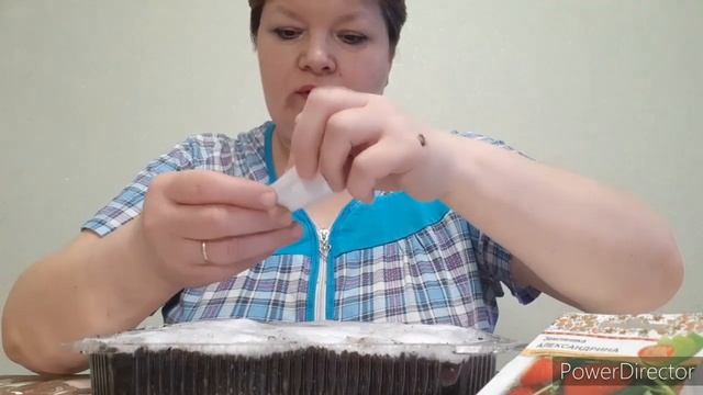 #рассада "Сею землянику на рассаду".??этап/1 смотреть онлайн