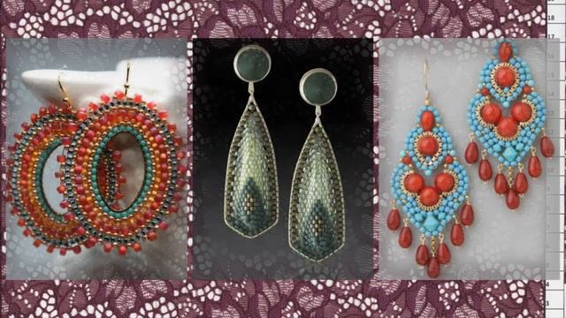 Серьги из бисера на любой вкус. Часть 10 смотреть онлайн