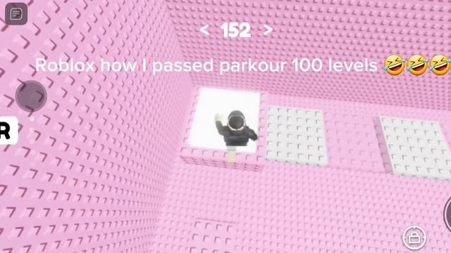 Roblox how I passed parkour 100 levels ??? #roblox #gameplay #game #gaming #youtube смотреть онлайн