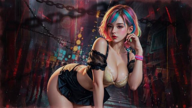 DARKTIDE - Darkwave 🍑 Synthwave | Retrowave | Chillwave [SUPERWAVE] 🎶 Vaporwave Art