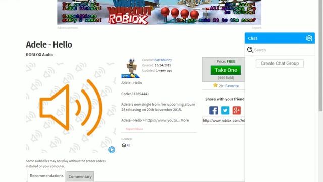 ВидеоУрок1: Как Добавить музыку в RobloxStudio