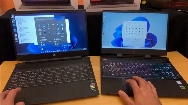 Windows 11 vs windows 11 ( i5 vs Ryzen 5 gaming laptops ) смотреть онлайн