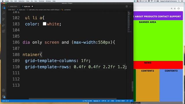 Tutorial - 31 - CSS Grid tutorial for beginners смотреть онлайн