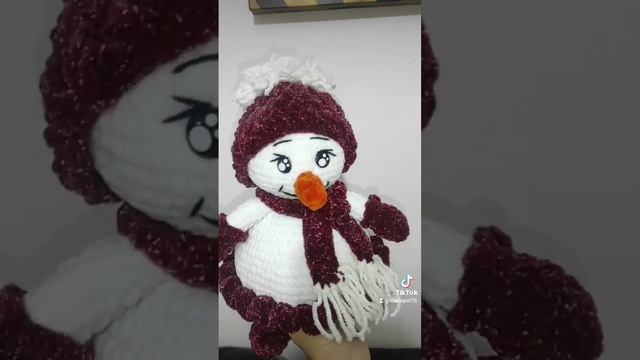 снеговик крючком #amigurumi #вязание #игрушки #crochet #амигуруми#снеговик #снег #вязаниекрючком смотреть онлайн