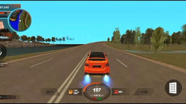 Обзор+Тест-драйв Subaru WRX STI на BLACK RUSSIA. смотреть онлайн