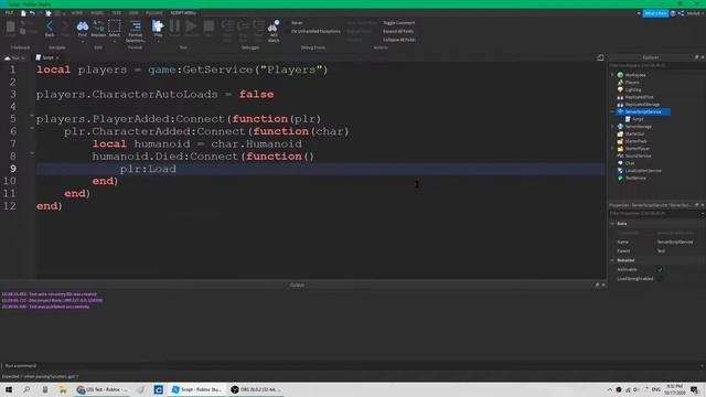 How to script an Instant respawn script - Roblox Studio смотреть онлайн