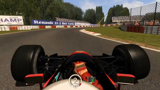 Assetto Corsa ASR F1 1991 Ferrari 643 Imola 1988 GP 1:23:978 смотреть онлайн