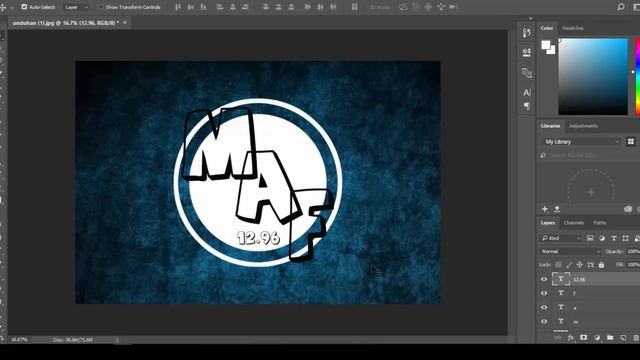 how to make logo with adobe photoshop cc 2017 смотреть онлайн