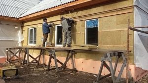 Утепление дома из бруса