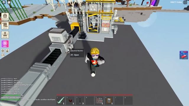 How to Make GOLD INGOT FAST and easy - Islands - Roblox смотреть онлайн