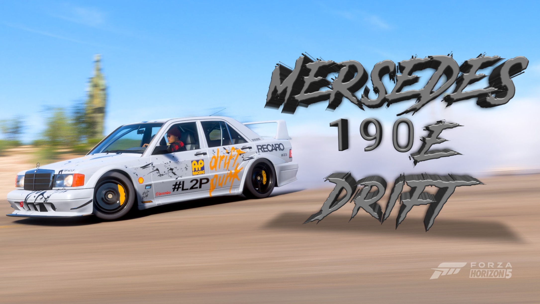 MERCEDES-BENZ 190E 2.5-16 EVOLUTION II 1990 / 760 л.с. / FORZA HORIZON 5 / DRIFT.