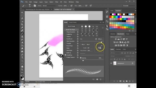 Digital Photo: Brush Usage
