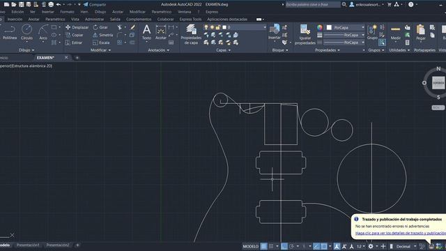 Autodesk AutoCAD 2022 EXAMEN dwg 2022 12 18 08 57 37 смотреть онлайн