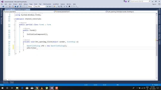 How to Resize Image using trackbar | C# смотреть онлайн