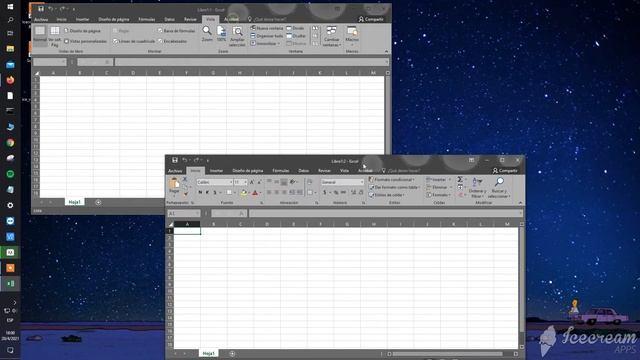 Abrir dos ventanas DIFERENTES de Excel Windows 10 смотреть онлайн