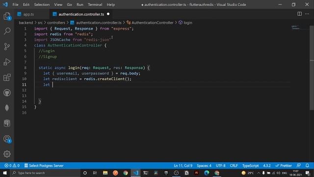 Flutter Authentication With Redis DB | Flutter Custom Backend смотреть онлайн