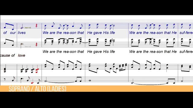 We are the Reason (SATB Guide | Soprano-Alto) смотреть онлайн