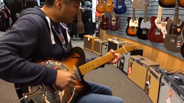 Fender Resonator Guitar played by Mitch Daigneault смотреть онлайн