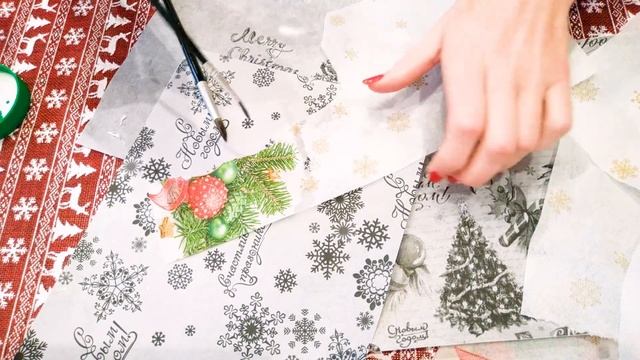 Новогодние бокалы в технике декупаж своими руками / МАСТЕР КЛАСС ✄ Tanya Filatova смотреть онлайн