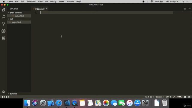Desarrollo web con Vue js, PHP7, MariaDB | 3.- Hola Mundo con Vue js смотреть онлайн