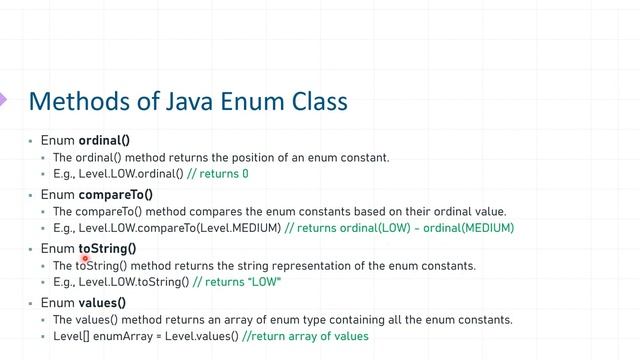 20 – Java Object–Oriented Programming OOP – Enum Type – شرح جافا смотреть онлайн