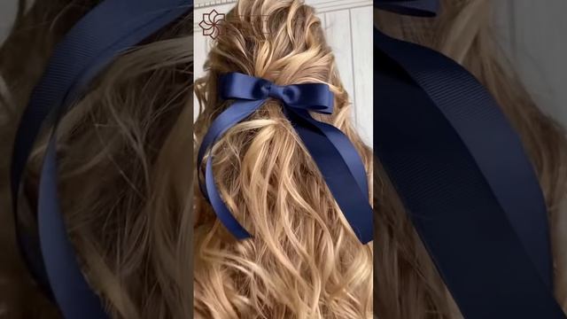 Прекрасный бант для волос! 1 BANT  банты из репсовой ленты!