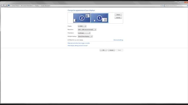 Multiple monitors not lining up in Windows смотреть онлайн