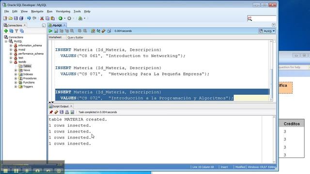 CS073 04.e. Creacion de Tablas en SQL - 5 de 5 смотреть онлайн