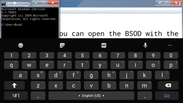 [DYK - Win7 Simu] The Blue Screen Of Death смотреть онлайн