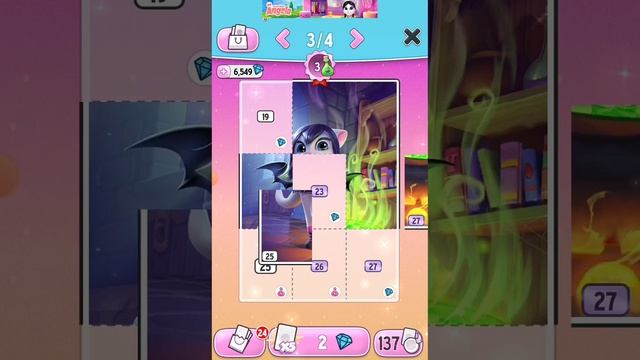 Моя Говорящая Анджела 3. Специальный альбом наклеек. смотреть онлайн