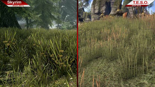 SBS Comparison | Skyrim (SE) vs. The Elder Scrolls Online | ULTRA | PC смотреть онлайн