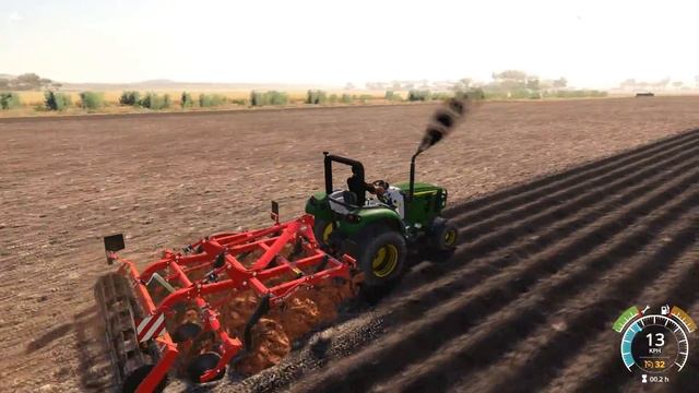 Farming Simulator 19 JOHN DEERE 2032R 4X4 TRACTOR смотреть онлайн