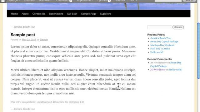Alighning Text in New edit Post in Wordpress смотреть онлайн