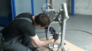 Покраска рамы мотоцикла.