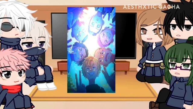 Jujutsu Kaisen react to M!Y/N as Mikey || GCRV || Gacha Club Reaction Video || (1/2) смотреть онлайн