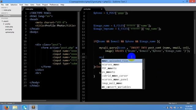PHP post system(Part-101) смотреть онлайн