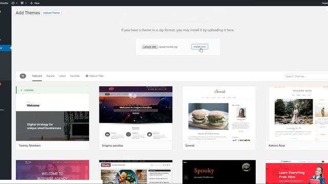 How to Install Theme for Career Hunter - Complete Job Board WordPress Theme смотреть онлайн