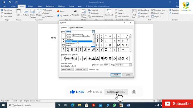 How To Add Special Symbols & icon in MS Word| MS Word Tutorials in Urdu Hindi смотреть онлайн
