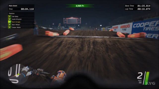 Monster Energy Supercross - Helmet View Gameplay (PC HD) [1080p60FPS] смотреть онлайн