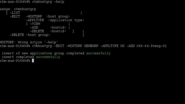 How to create a new host group and add Control-M Agent Node ID to it using a command line смотреть онлайн