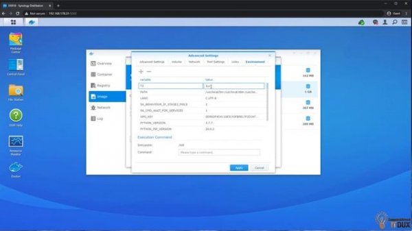 install home assistant on Docker on Synology