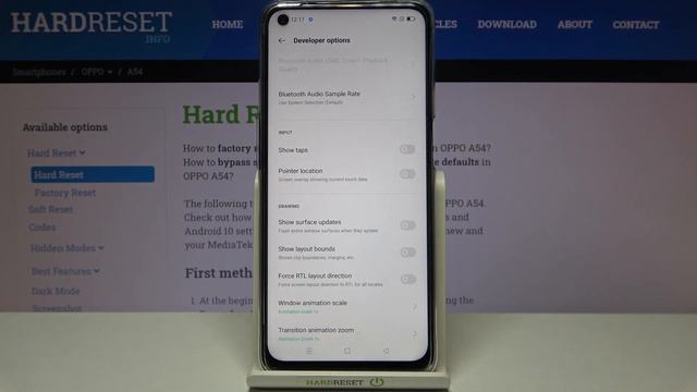 How to Enter Developer Options in OPPO A54 – Open Developer Mode смотреть онлайн