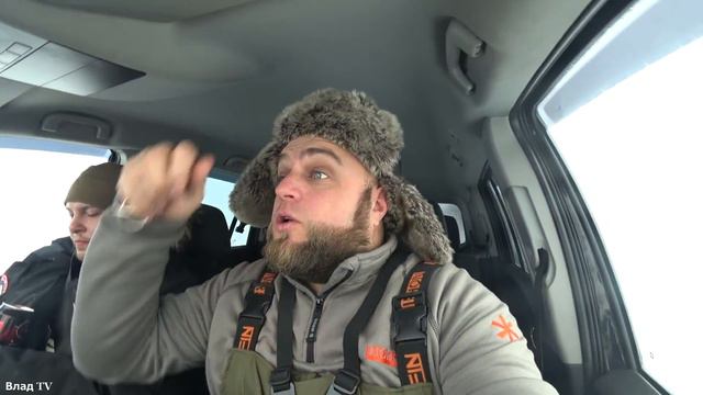 Зимняя рыбалка. Карьер и река Лиелупе. смотреть онлайн