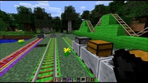 Как пользоваться вагонетками и рельсами в Minecraft