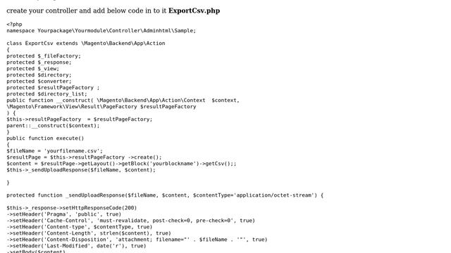 Magento: Magento 2 : How to create a ConverToCsv.php for company admin grid export? (2 Solutions!!) смотреть онлайн