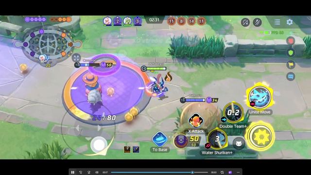 Zacian and Greninja's Triple KOs! Pokemon Unite Ranked Highlights! смотреть онлайн