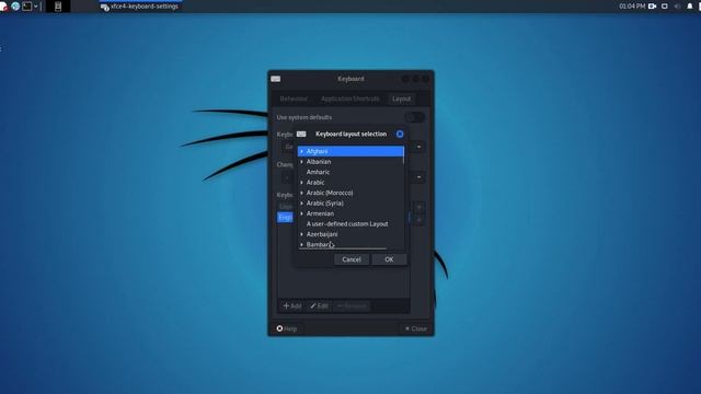How to change keyboard layout on kali linux смотреть онлайн